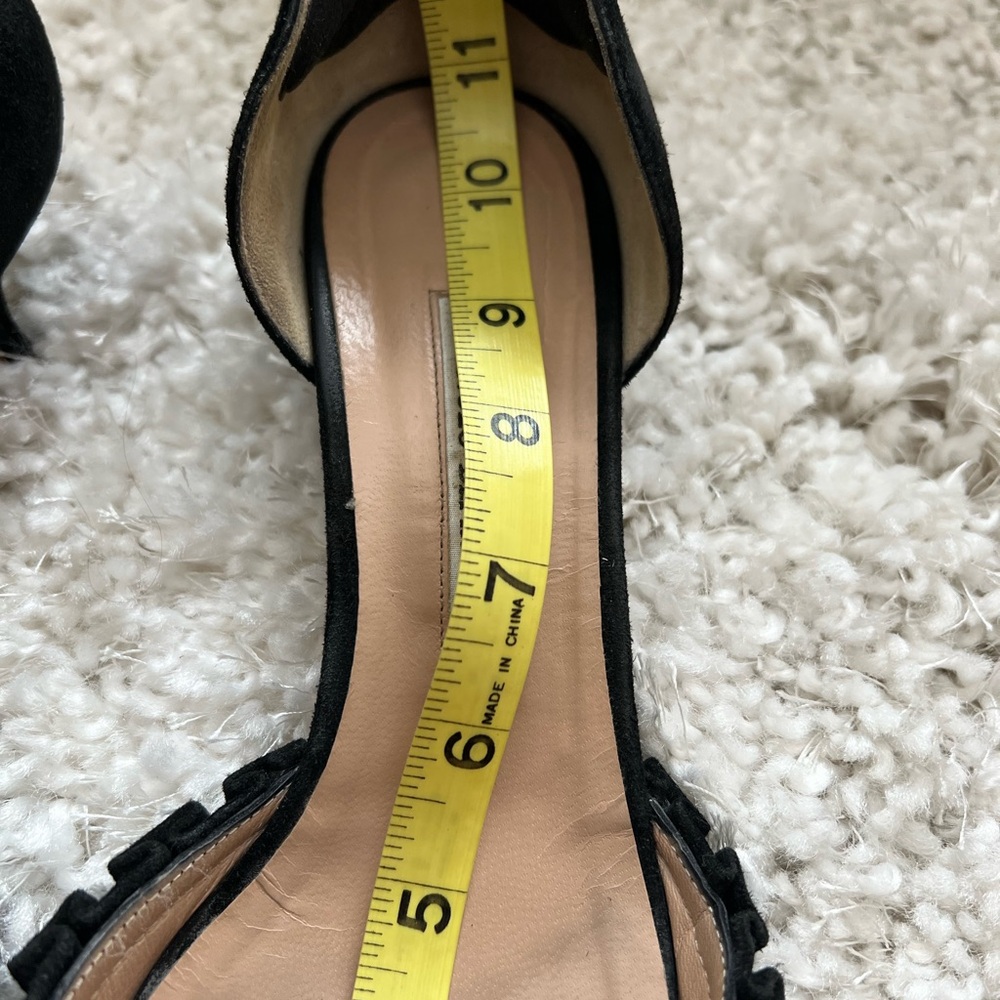 Manolo Blahnik Suede Ordido D’Orsay kitten heels - Picture 10 of 14